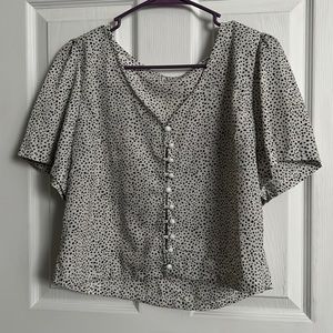 Crop top blouse